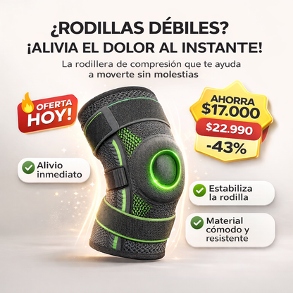 OrthoFlex™ Rodillera Ortopédica de Compresión